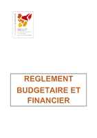 Annexe 13 - Règlement Budgétaire et Financier - SCOT